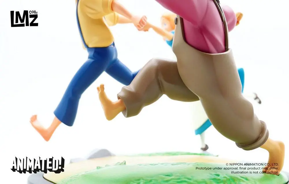 The Adventures of Tom Sawyer Animated! Statue Tom, Huck &amp; Becky 23 cm product photo