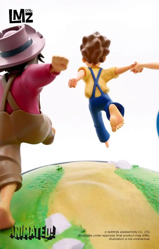 The Adventures of Tom Sawyer Animated! Statue Tom, Huck &amp; Becky 23 cm product photo