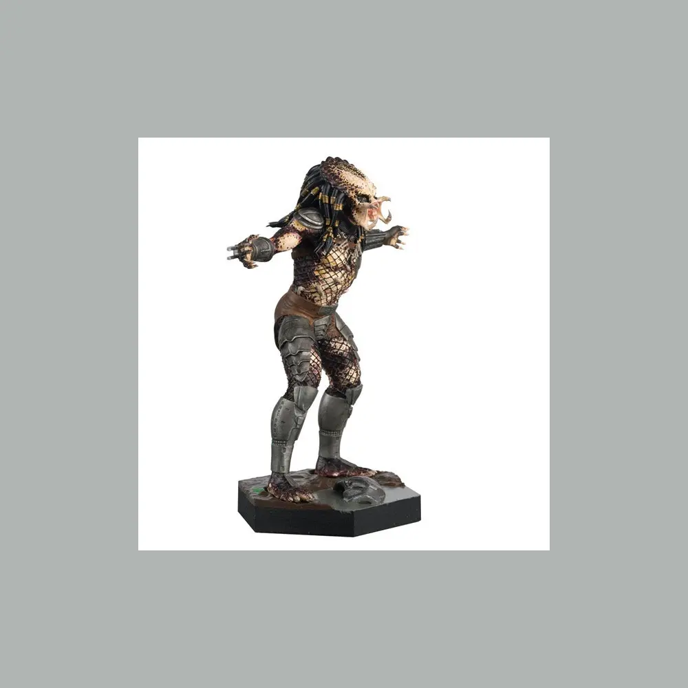 The Alien vs. Predator Collection Statue 1/16 Unmasked Predator 15 cm product photo