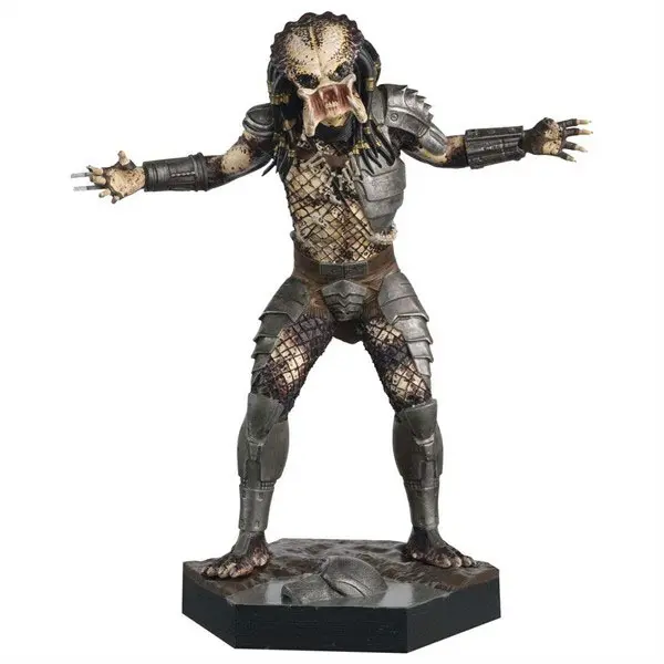 The Alien vs. Predator Collection Statue 1/16 Unmasked Predator 15 cm product photo