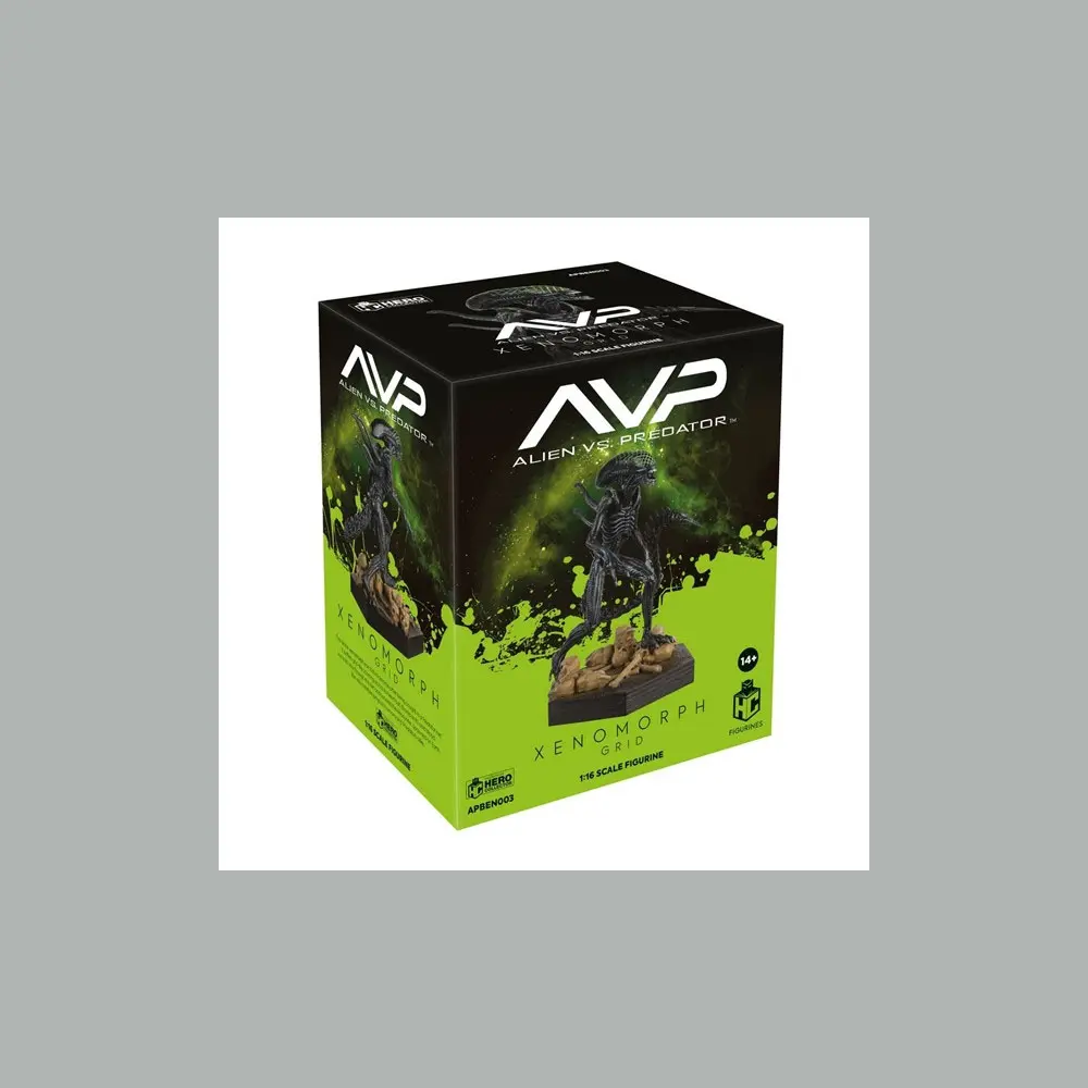 The Alien vs. Predator Collection Statue 1/16 Xenomorph Grid 14 cm product photo