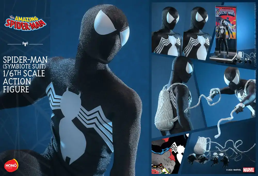The Amazing Spider-Man Action Figure 1/6 Spider-Man (Symbiote Suit) 30 cm product photo