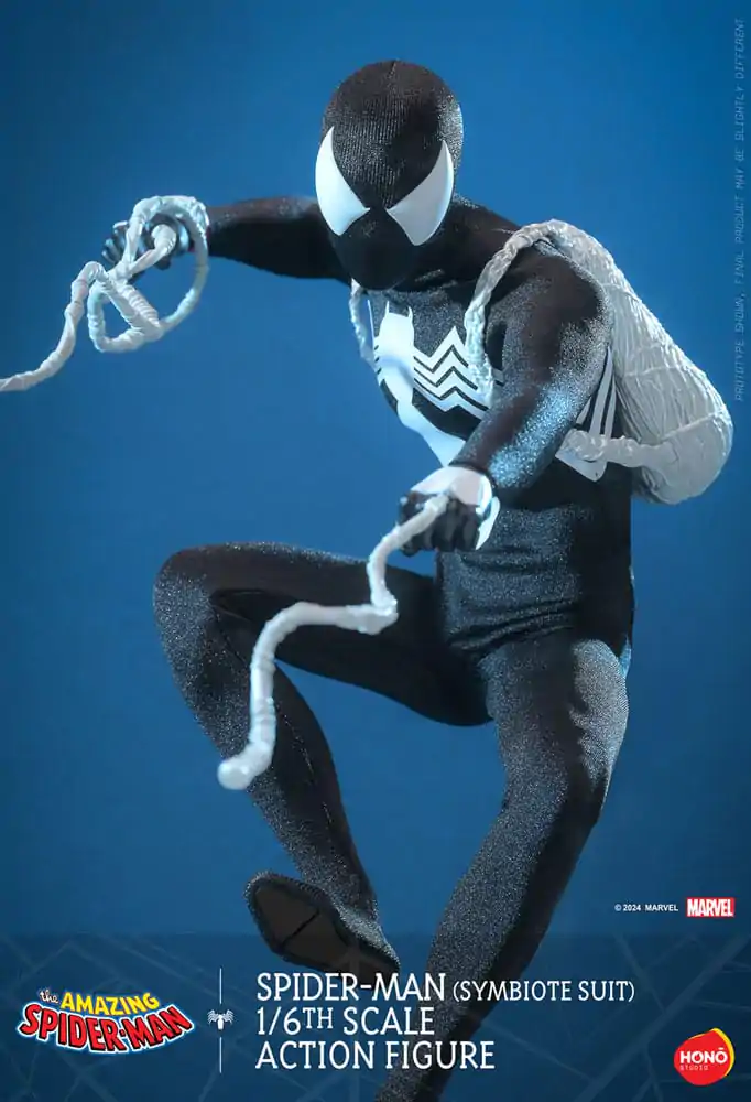 The Amazing Spider-Man Action Figure 1/6 Spider-Man (Symbiote Suit) 30 cm product photo