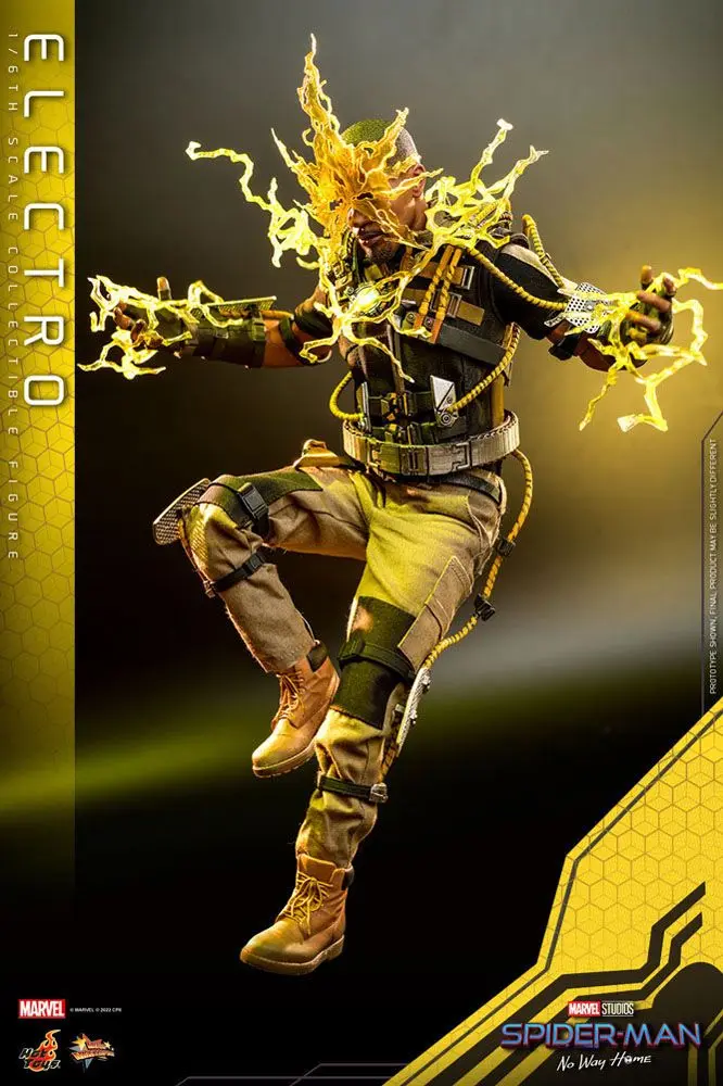 The Amazing Spider-Man 2 Movie Masterpiece Action Figure 1/6 Electro 29 cm product photo
