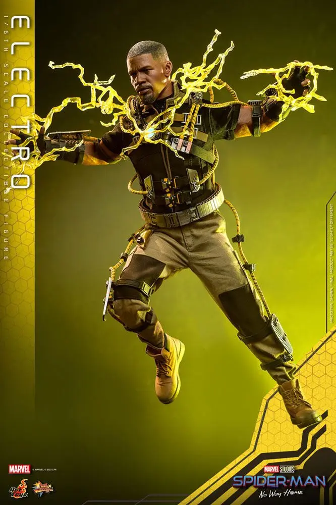 The Amazing Spider-Man 2 Movie Masterpiece Action Figure 1/6 Electro 29 cm product photo