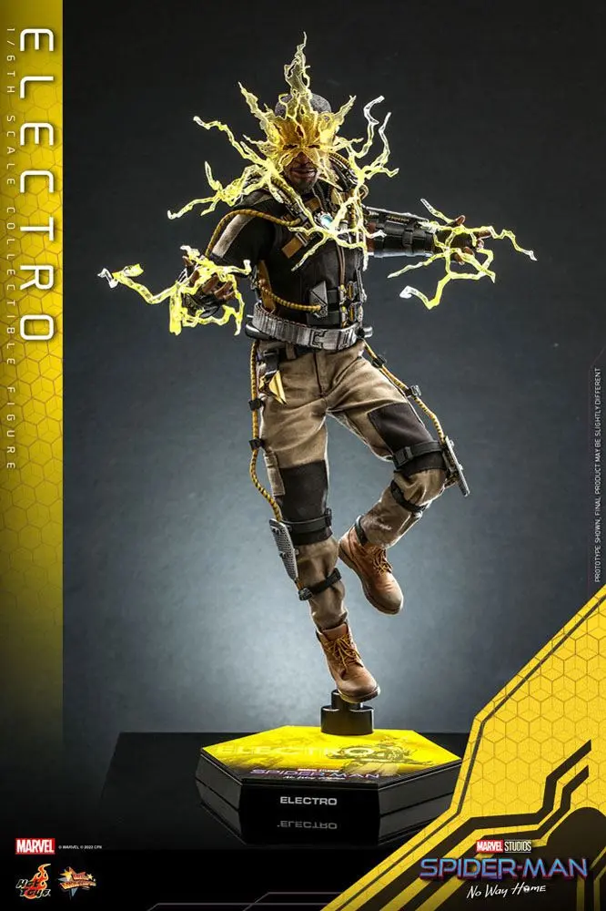 The Amazing Spider-Man 2 Movie Masterpiece Action Figure 1/6 Electro 29 cm product photo