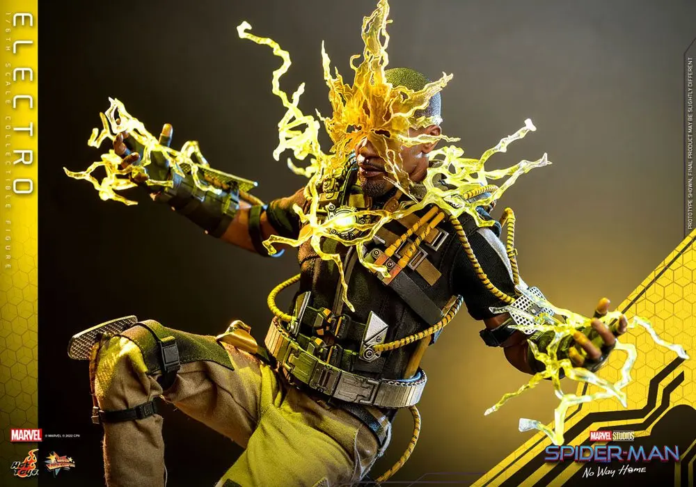 The Amazing Spider-Man 2 Movie Masterpiece Action Figure 1/6 Electro 29 cm product photo
