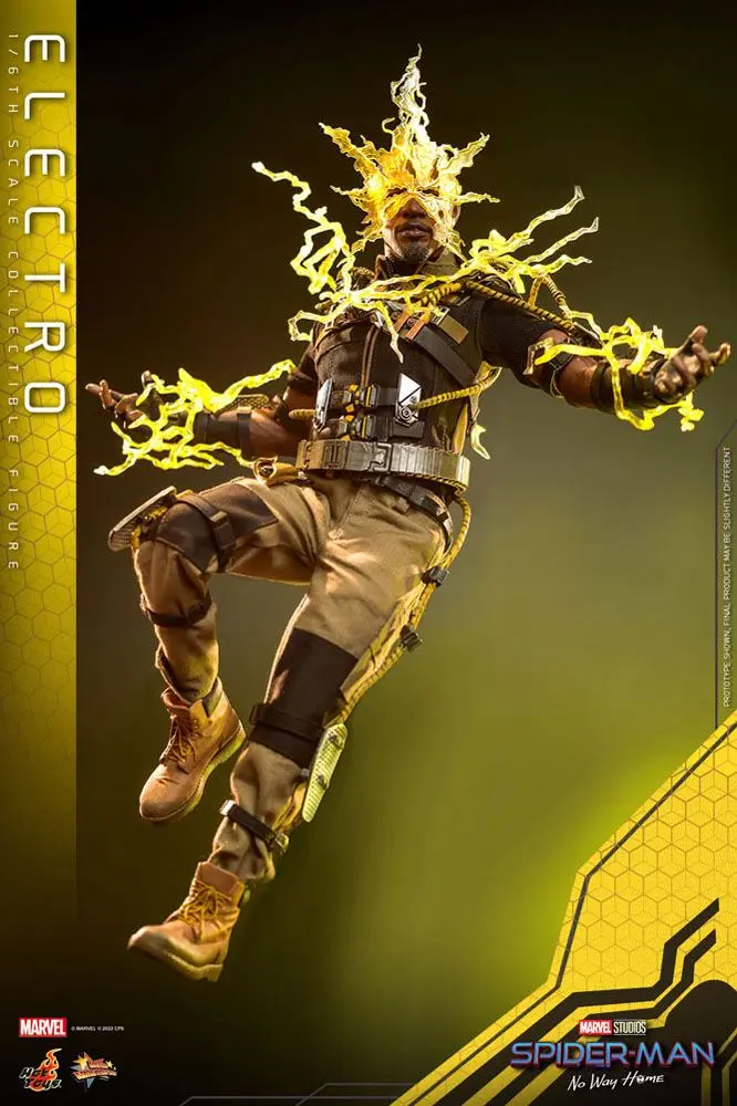 The Amazing Spider-Man 2 Movie Masterpiece Action Figure 1/6 Electro 29 cm product photo