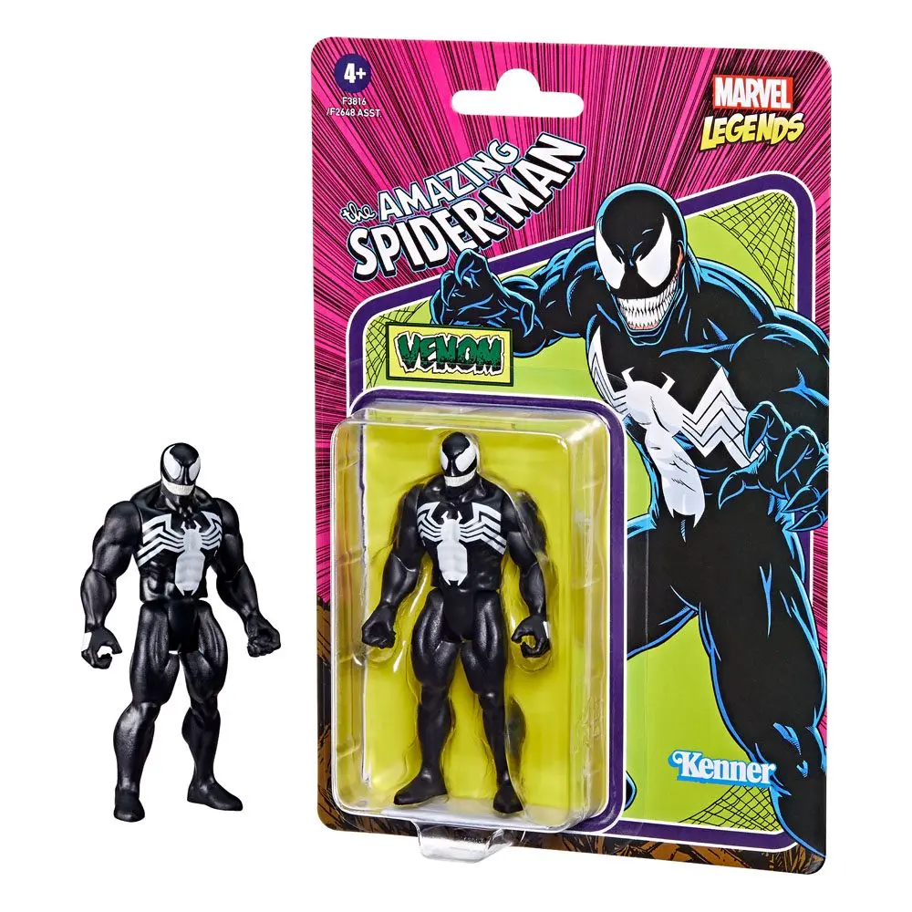 The Amazing Spider-Man Marvel Legends Retro Collection Action Figure 2022 Venom 10 cm product photo