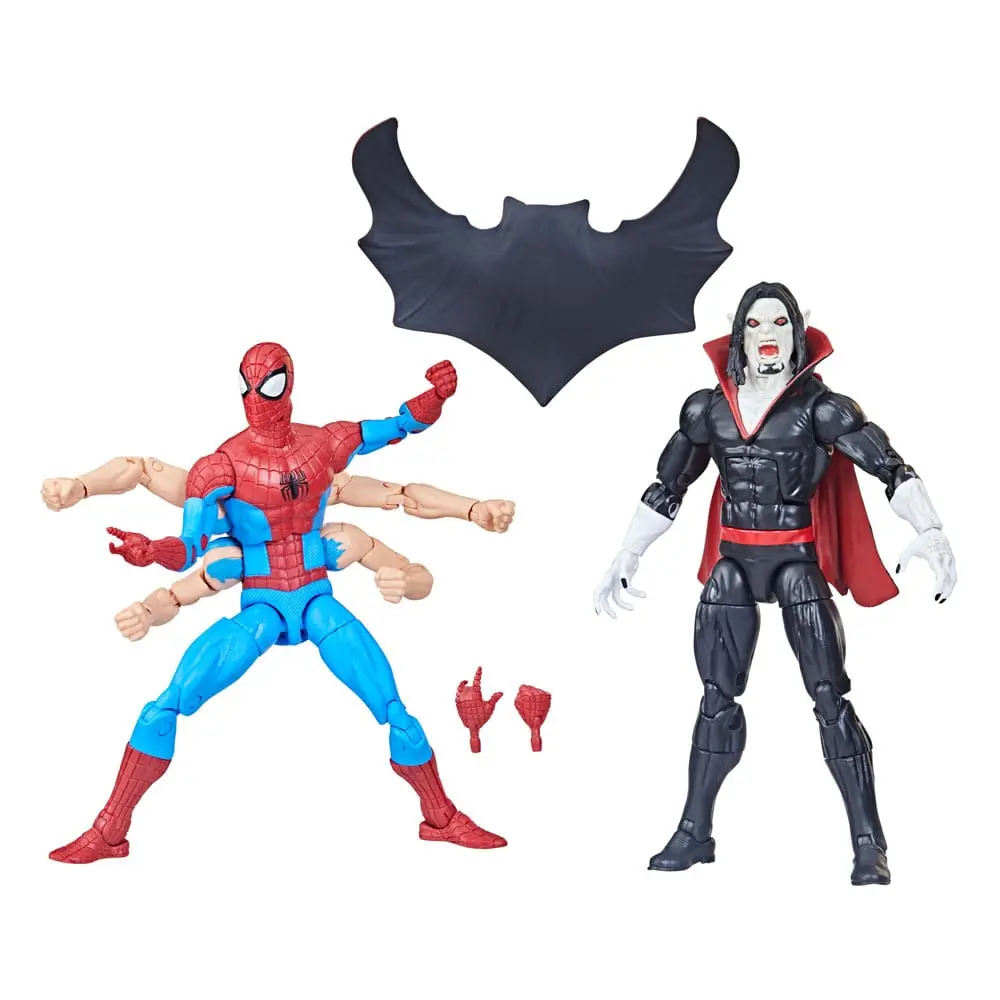 The Amazing Spider-Man Marvel Legends Action Figure 2-Pack Spider-Man &amp; Morbius 15 cm product photo