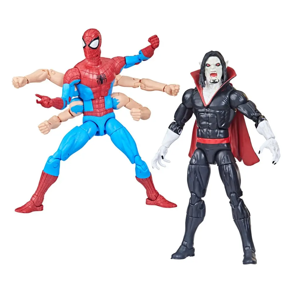The Amazing Spider-Man Marvel Legends Action Figure 2-Pack Spider-Man &amp; Morbius 15 cm product photo