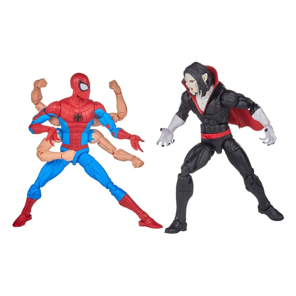 The Amazing Spider-Man Marvel Legends Action Figure 2-Pack Spider-Man &amp; Morbius 15 cm product photo