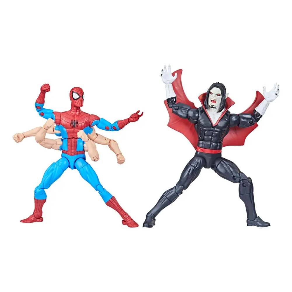 The Amazing Spider-Man Marvel Legends Action Figure 2-Pack Spider-Man &amp; Morbius 15 cm product photo