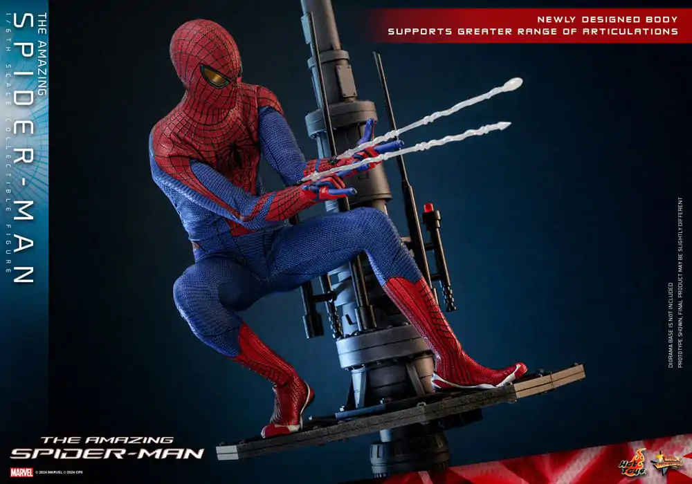 The Amazing Spider-Man Movie Masterpiece Action Figure 1/6 Spider-Man 30 cm product photo