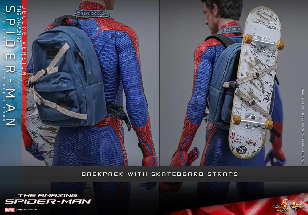 The Amazing Spider-Man Movie Masterpiece Action Figure 1/6 Spider-Man (Deluxe Version) 30 cm product photo