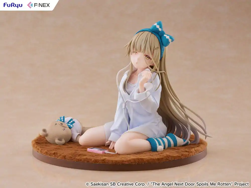 The Angel Next Door Spoils Me Rotten F:Nex PVC Statue 1/7 Mahiru Shiina Relax Ver. 14 cm product photo