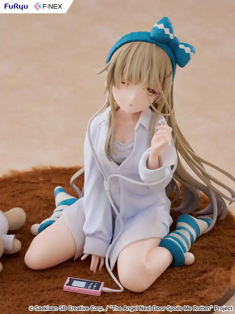 The Angel Next Door Spoils Me Rotten F:Nex PVC Statue 1/7 Mahiru Shiina Relax Ver. 14 cm product photo