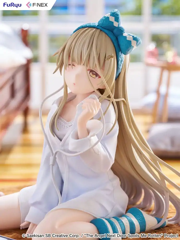 The Angel Next Door Spoils Me Rotten F:Nex PVC Statue 1/7 Mahiru Shiina Relax Ver. 14 cm product photo