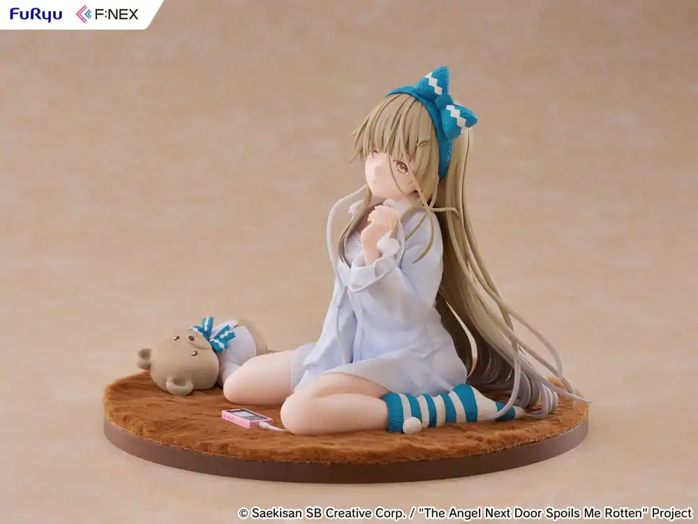 The Angel Next Door Spoils Me Rotten F:Nex PVC Statue 1/7 Mahiru Shiina Relax Ver. 14 cm product photo