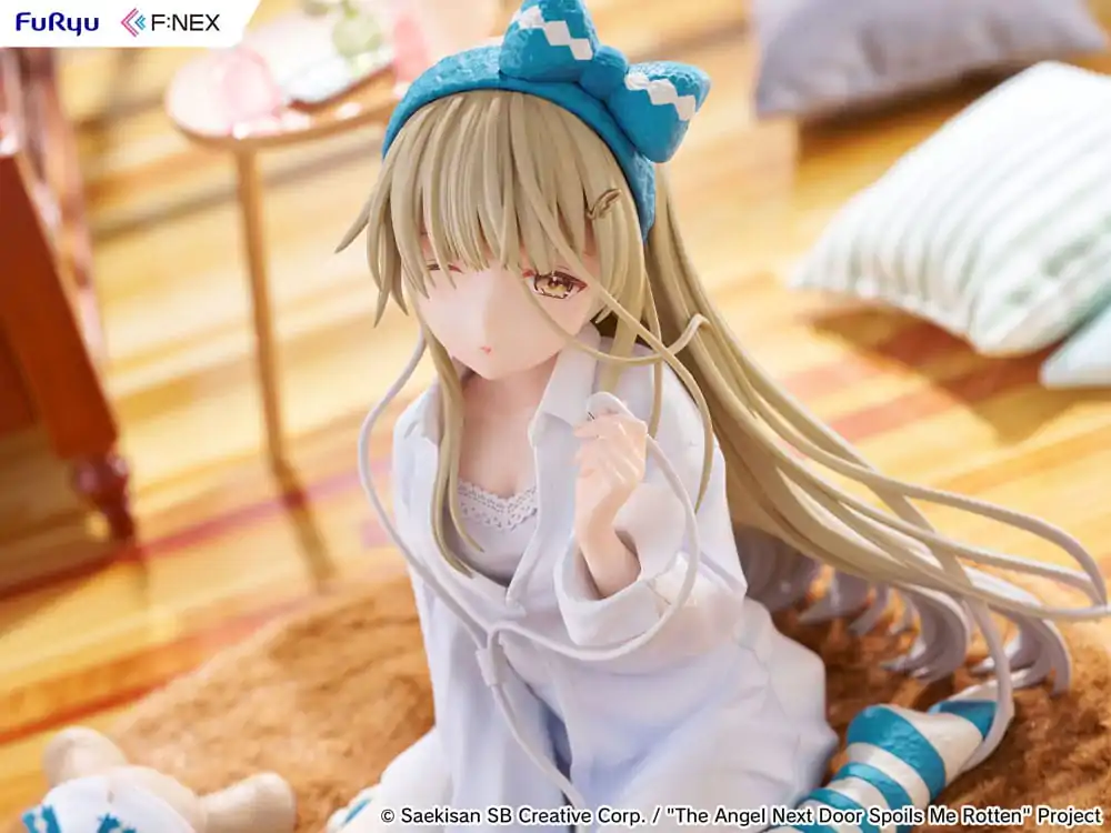 The Angel Next Door Spoils Me Rotten F:Nex PVC Statue 1/7 Mahiru Shiina Relax Ver. 14 cm product photo
