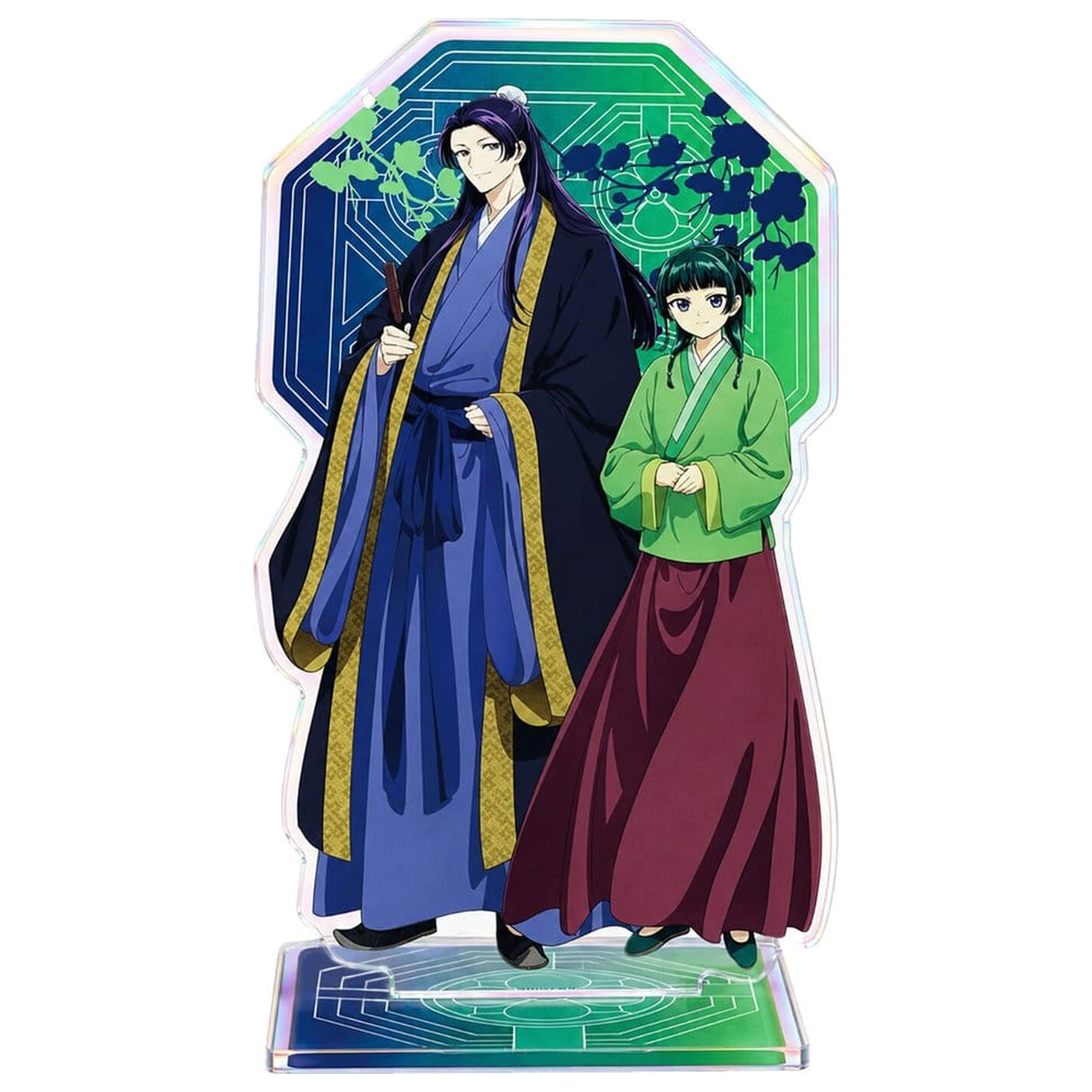 The Apothecary Diaries - Holographic Acrylic Standee - Maomao & Jinshi (Normal Clothes) product photo