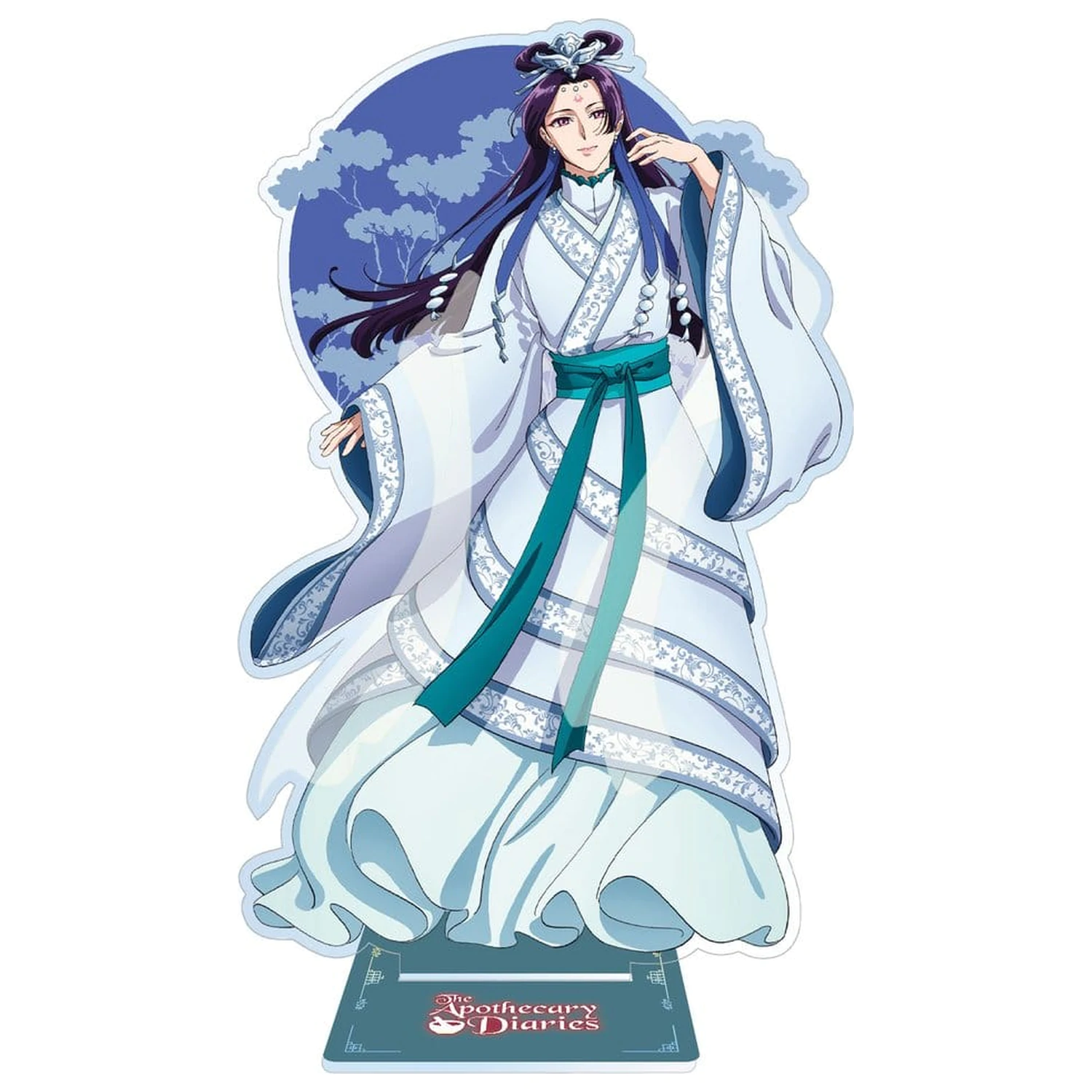 The Apothecary Diaries Acrylic Standee Jinshi Moon Festival Ver. Holographic 18 cm product photo