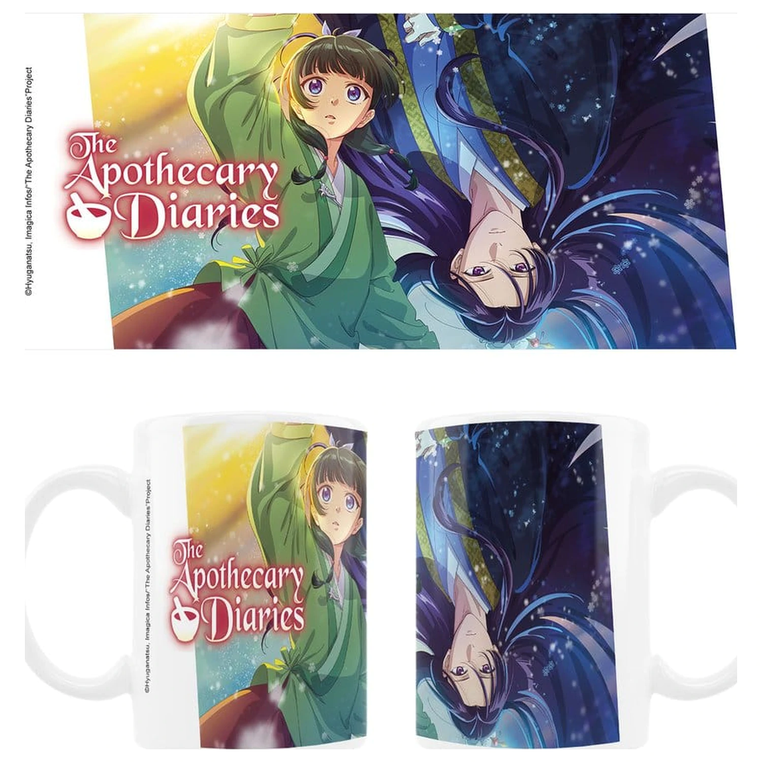 The Apothecary Diaries Mug Maomao & Jinshi 330 ml product photo