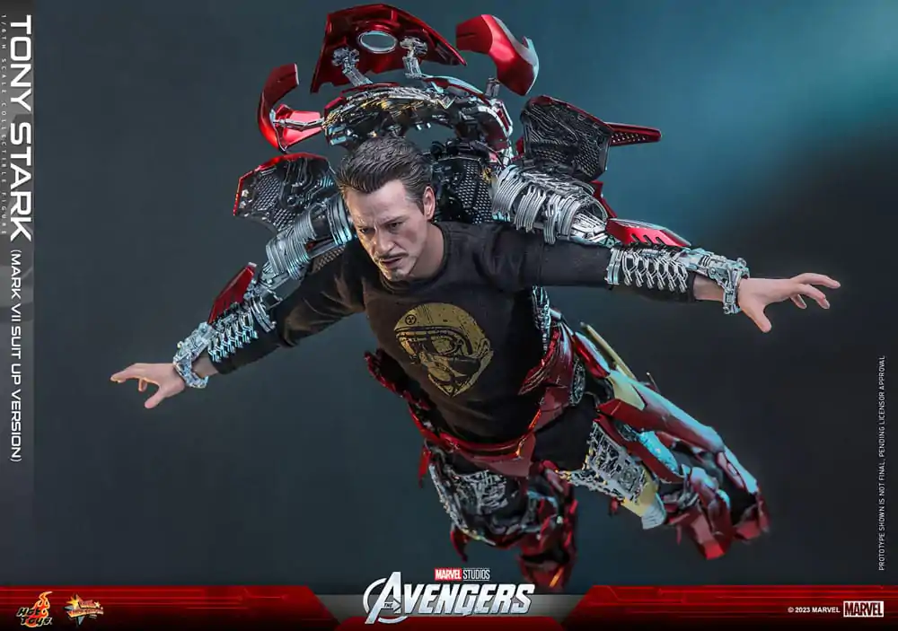 The Avengers Movie Masterpiece Action Figure 1/6 Tony Stark (Mark VII Suit-Up Version) 31 cm product photo