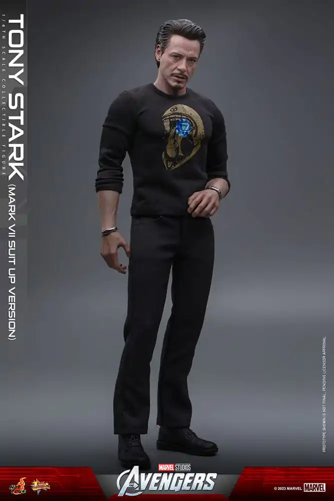 The Avengers Movie Masterpiece Action Figure 1/6 Tony Stark (Mark VII Suit-Up Version) 31 cm product photo