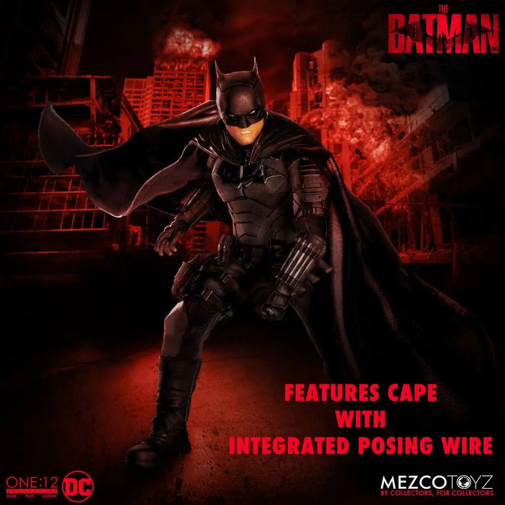 The Batman Action Figure 1/12 The Batman 17 cm product photo