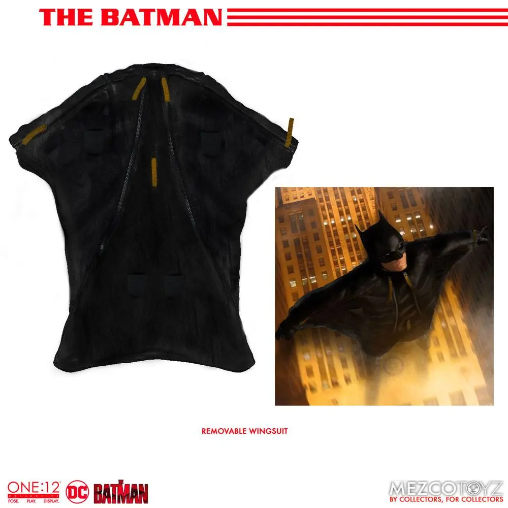 The Batman Action Figure 1/12 The Batman 17 cm product photo