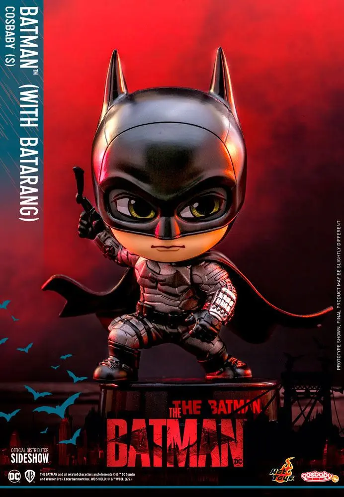 The Batman Cosbaby Mini Figure Batman (With Batarang) 12 cm product photo
