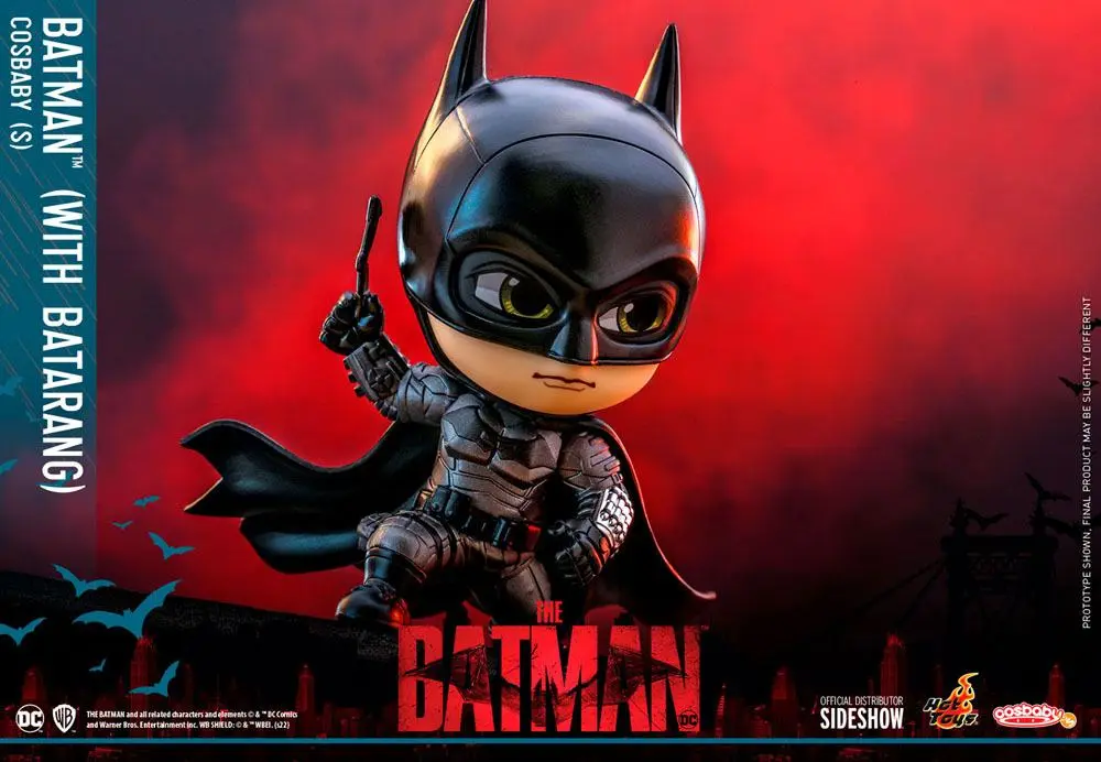 The Batman Cosbaby Mini Figure Batman (With Batarang) 12 cm product photo