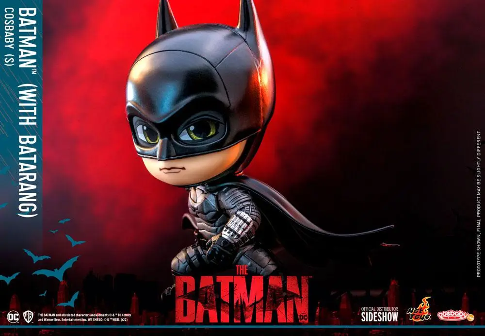 The Batman Cosbaby Mini Figure Batman (With Batarang) 12 cm product photo