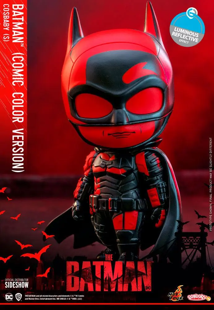 The Batman Cosbaby Mini Figure Batman (Comic Color Version) 12 cm product photo