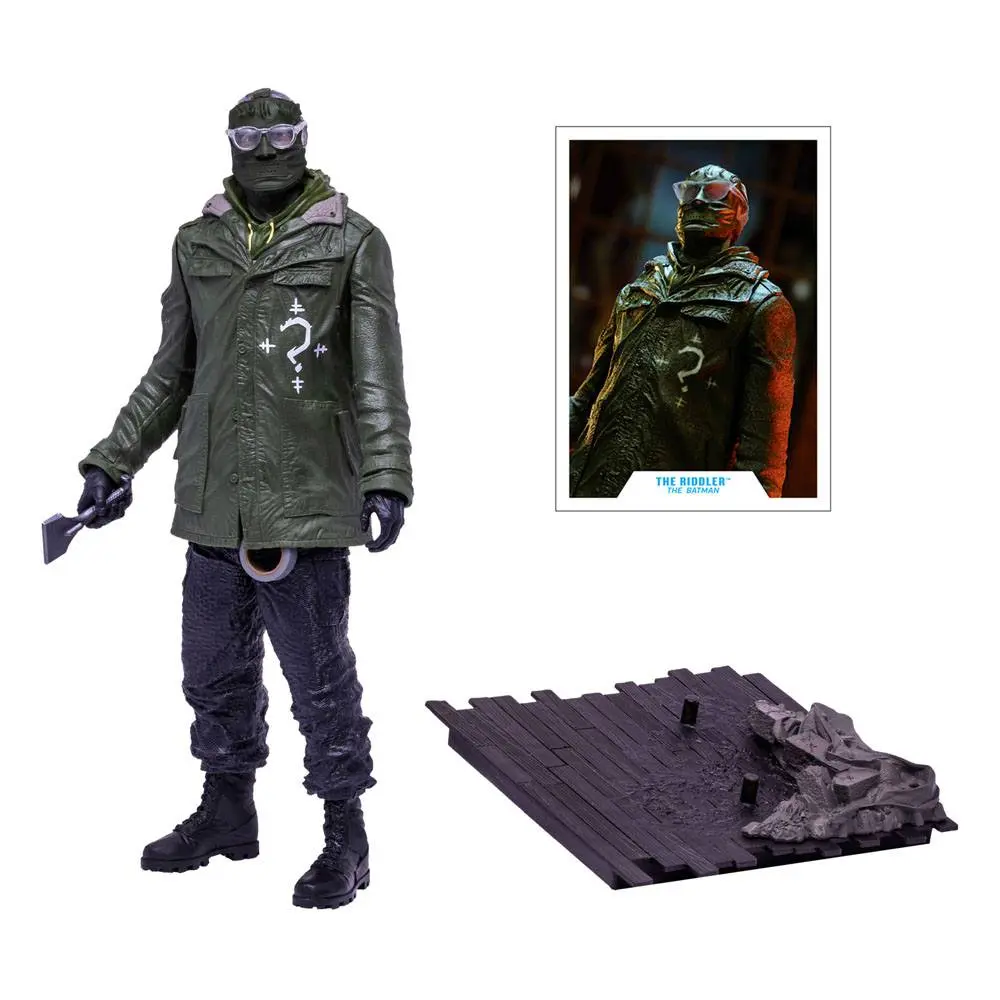 The Batman Movie Posed PVC Statue Riddler 30 cm product photo