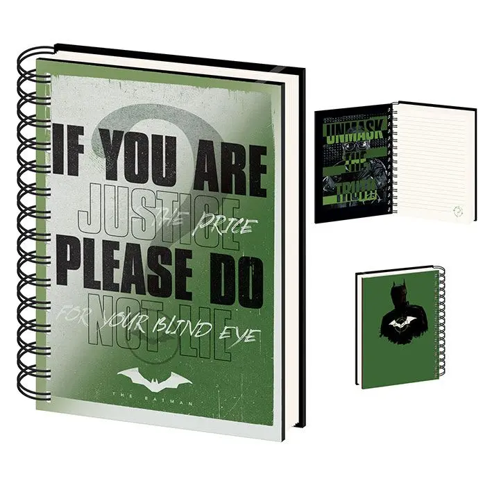 The Batman Wiro Notebook A5 The Riddler product photo