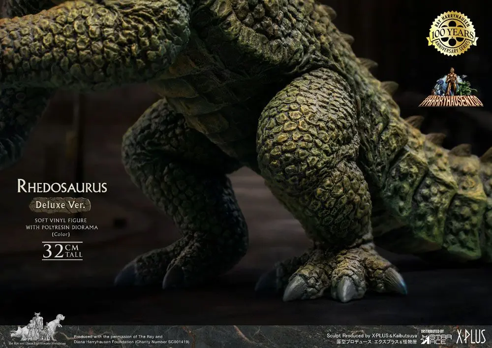 The Beast from 20,000 Fathoms Soft Vinyl Statue Ray Harryhausens Rhedosaurus Color 32 cm product photo