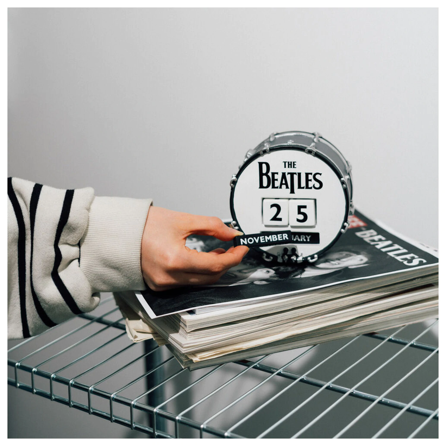 The Beatles 3D perpetual calendar product photo