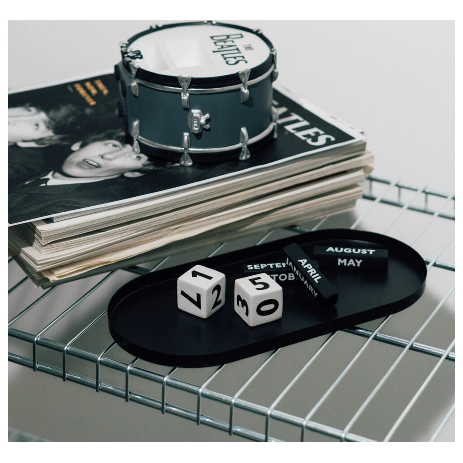 The Beatles 3D perpetual calendar product photo