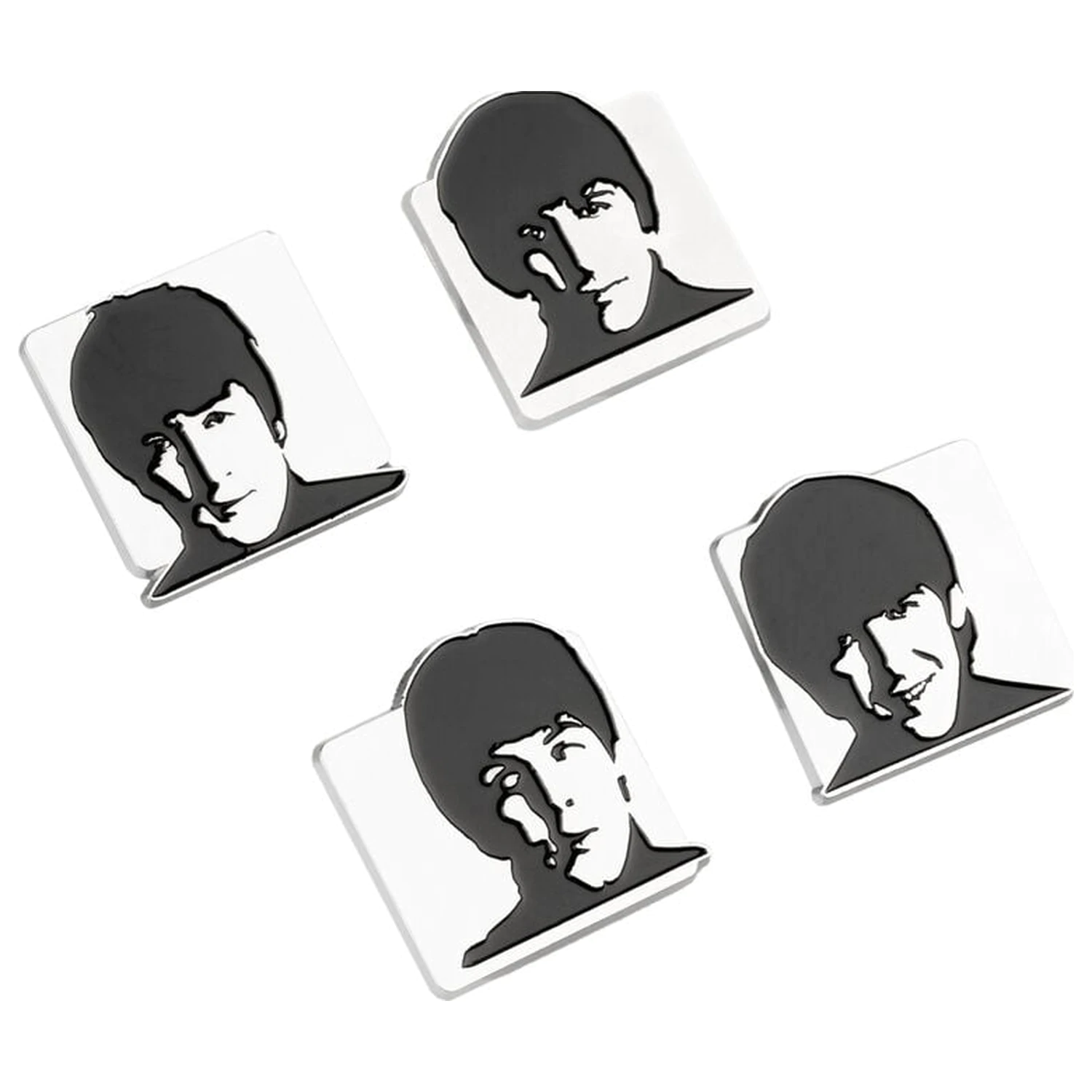 The Beatles set of 4 pins product photo