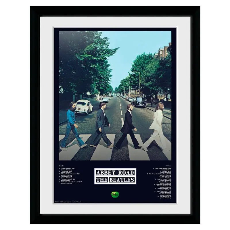 The Beatles Abbey Road Tracks Framed Photo product photo