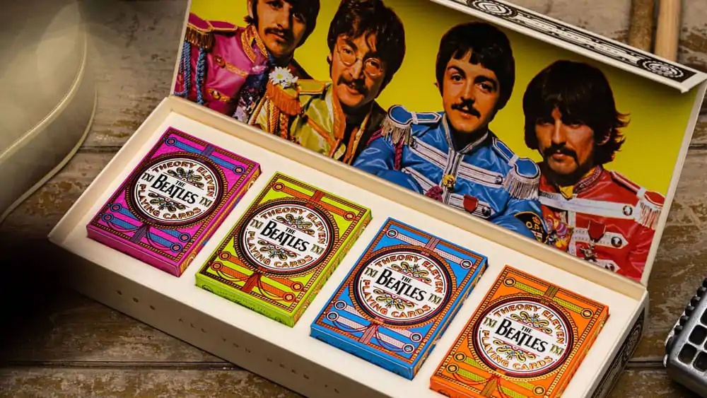 The Beatles Playing Cards Box Set (4 Decks) termékfotó