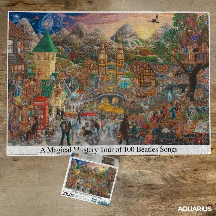 The Beatles Jigsaw Puzzle Magical Mystery Tour (3000 pieces) product photo