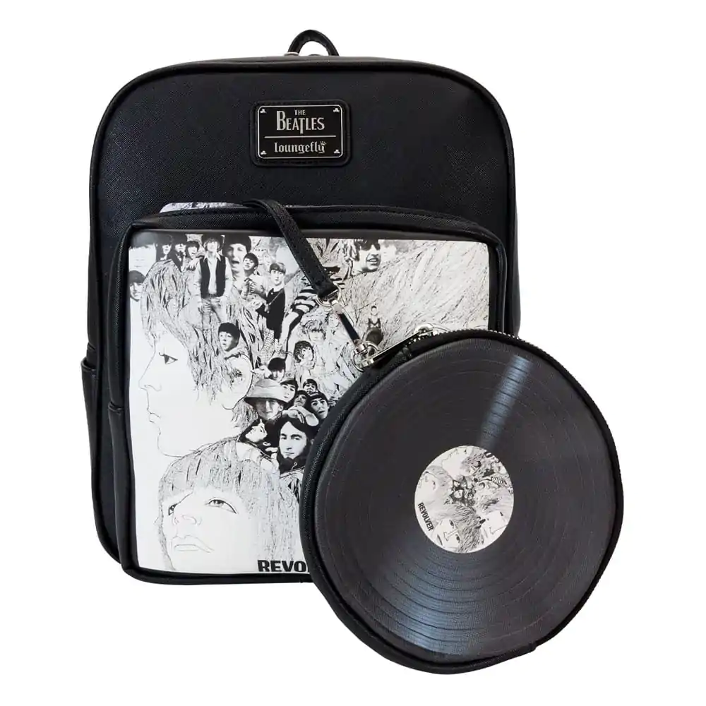 The Beatles by Loungefly Mini Backpack Revolver Album with Record Pouch termékfotó