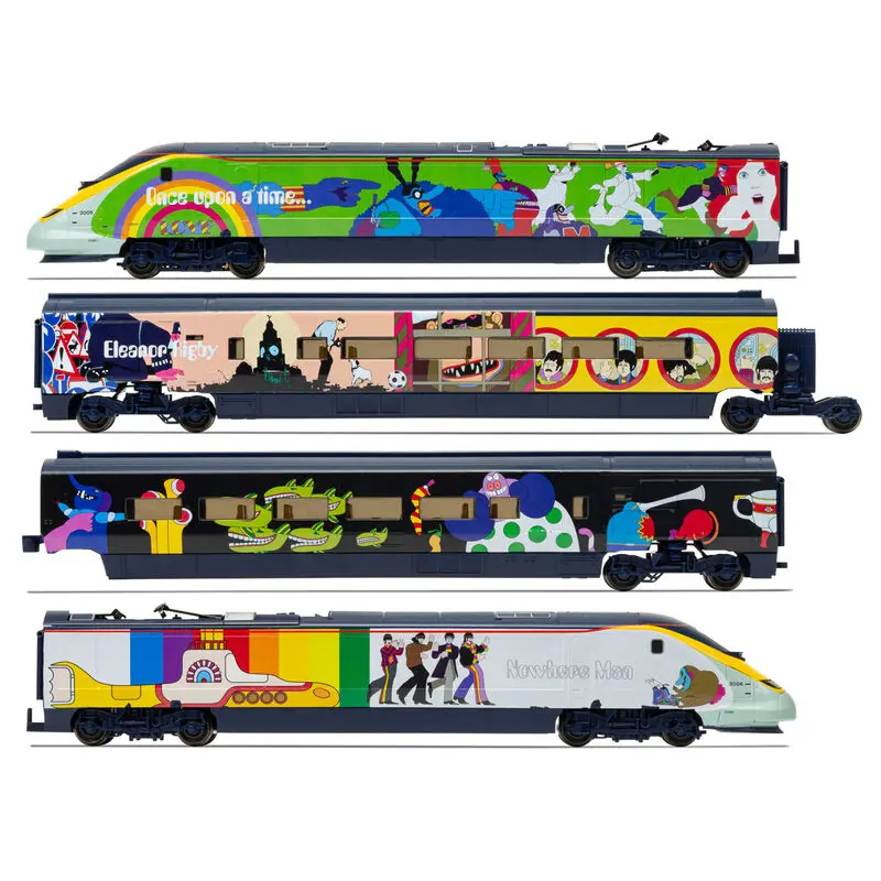 The Beatles Yellow Submarine Class 373 Eurostar Train Pack product photo