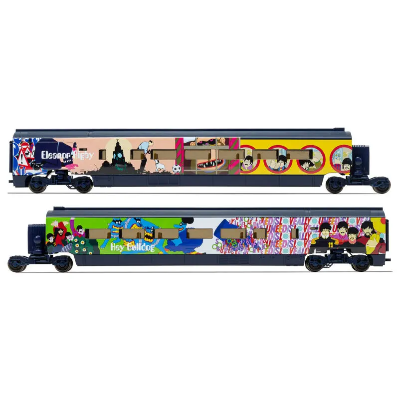 The Beatles Yellow Submarine Class 373 Eurostar Train Pack product photo
