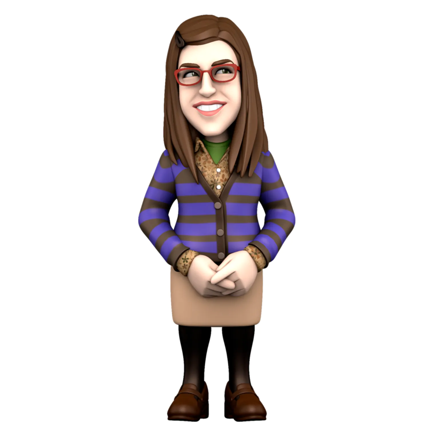 The Big Bang Theory Minix Figure Amy Farrah Fowler 12 cm product photo