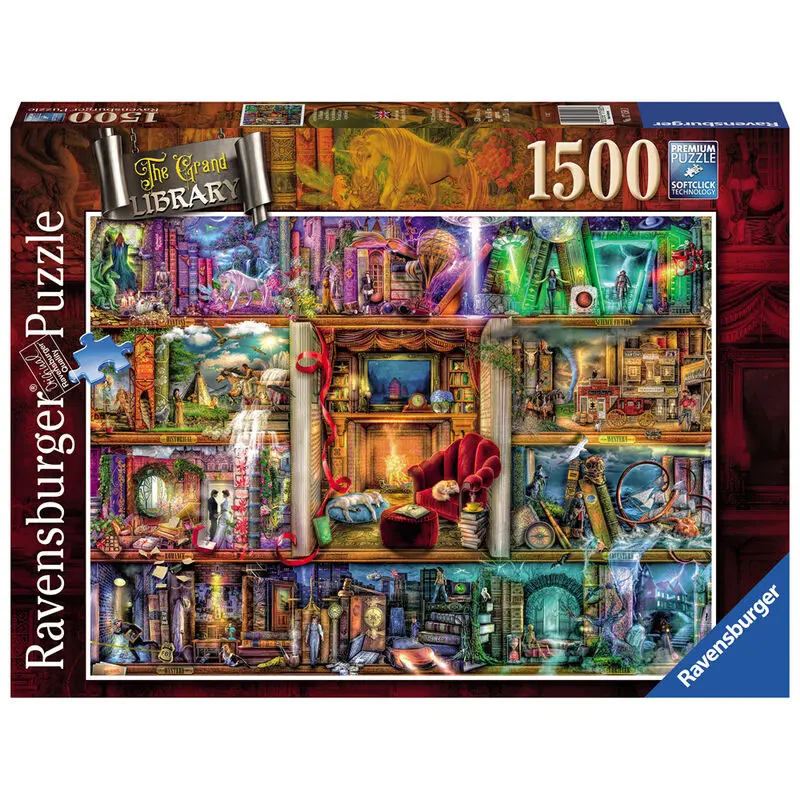 The big bookshop puzzle 1500pcs product photo