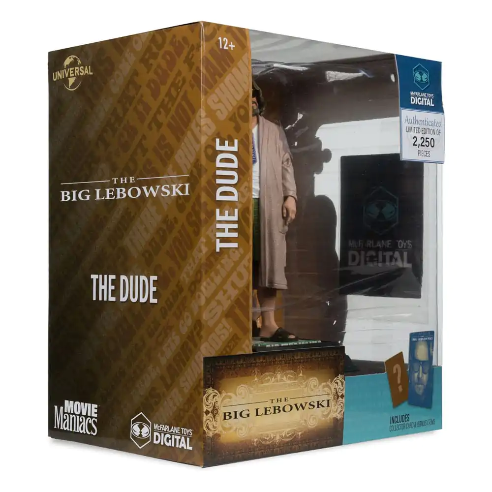 The Big Lebowski Movie Maniacs Action Figure The Dude (McFarlane Digital) 15 cm product photo